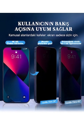 Samsung Galaxy A36/a56 Uyumlu Yüksek Netlik Gizlilik Ekran Filmi Esnek Seramik Darbeye Ve Çizilmeye Dayanıklı Ta