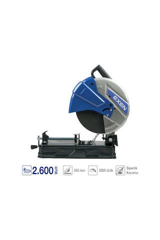 Exen Epr 355 Profil-metal Kesme Makinası 355mm 2600w