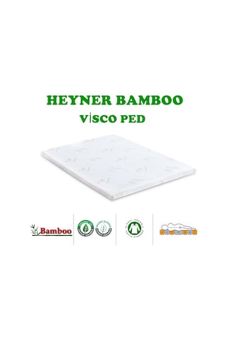 Babyhopeankara Heyner 100X200 Bambo Visco Yatak Pedi 100X200 Ortopedik Visco Ped