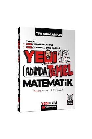 Yediiklim 2026 Kpss Atölye Serisi Matematik Video Ders Notları+soru Bankası Ve Yedi Adımda Temel Matematik Set