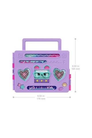 Hrd65 Polly Pocket Radyo Temalı Moda Eğlencesi Oyun Seti