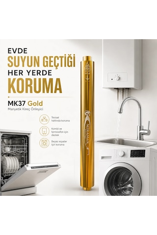 Daire Tipi Mk37 Gold Manyetik Kireç Önleyici 3/4inc 22194b80 Model-22194b80