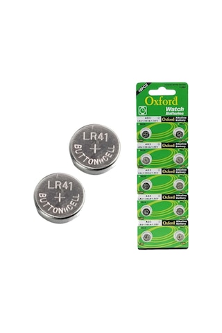 Oxford AG3 LR41 Düğme Pil 10 x 2'li