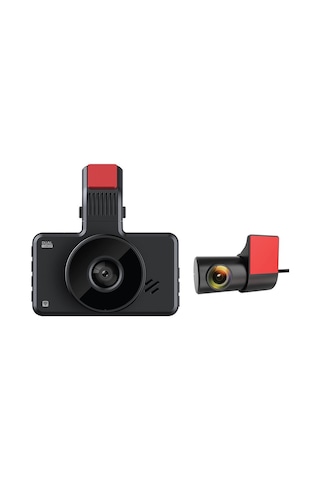 Everest Car15 3.0"ıps Ekran 1080p+720p 120 Açı G-sensor+wifi 64gb Tf Kartlı Araç Ön Ve Arka Kamera