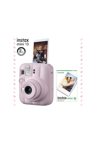 Instax Mini 13 Fotoğraf Makinesi + 10'lu Mini Film