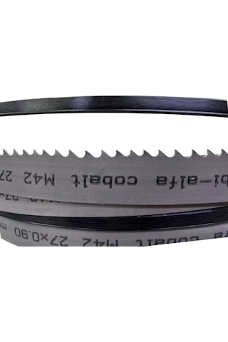 Röntgen 3mtx27mmx0,9mm Bimetal Şerit Testere 6/10 Diş M-42