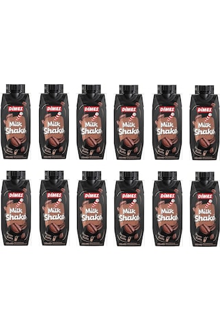 Dimes Milkshake Kahveli 310 Ml X 12 Adet