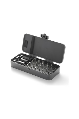 Geeroyoo 24'ü 1 Arada Manyetik Tornavida Seti - Profesyonel Dıy Ve Tamir İçin Kompakt Çözüm Siyah