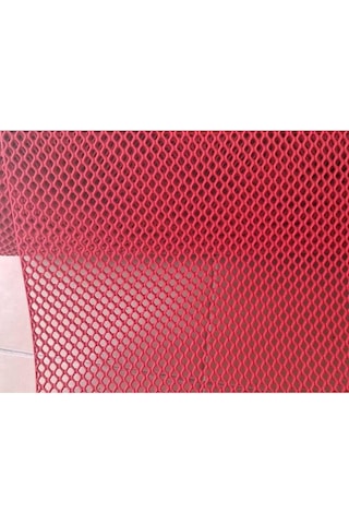 Pvc Paspas 120 X 300 Cm Kırmızı Banyo Kaymaz Yer Zemin Matı S-mat Zincir Desen Çok Renkli