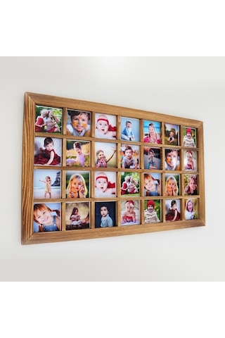 Ahşap Çerçeve Fotoğraf Çerçevesi Kolaj Çerçeve