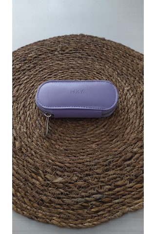 Hky Yüksek Kalite Unisex Anahtarlık Lila + Çakmak