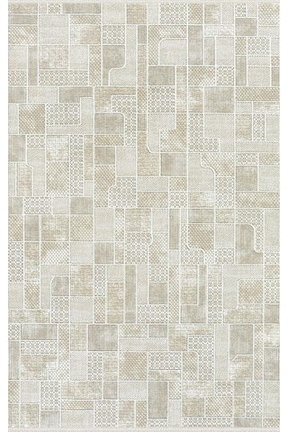 Padişah Halı Touch 73354 071 Serisi Salon Oturma Yatak Odası Halısı Kahverengi - Bej