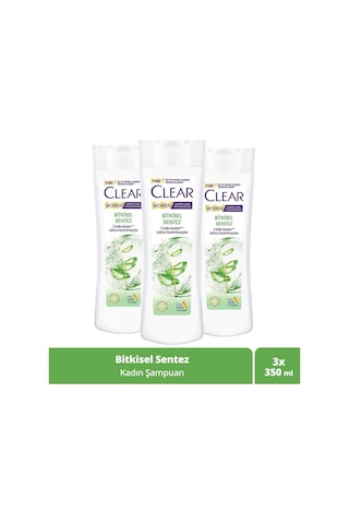 Women Kepeğe Karşı Etkili Şampuan Bitkisel Sentez 350 Ml X3
