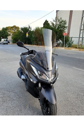 Motocam Kanuni Reha 250 Ön Cam 2022-2026 Model 72cm Şeffaf Renkli 4mm Uzun