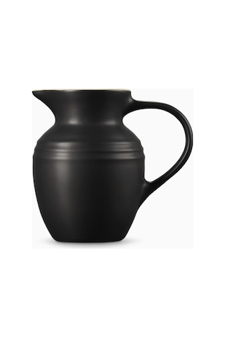 Le Creuset Küçük Seramik Meyve Suyu & Sos Sürahisi, 0.6l Siyah