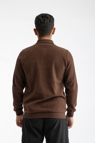 Qwerty Sweat Polo Yaka Clasıc Çok Renkli