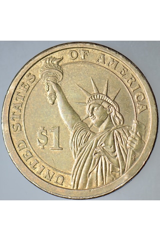 Amerika 1 Dolar 2008 P Başkanlar Serisi-james Monroe 5. Başkan. 26 Mm.