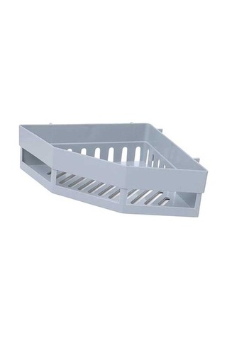 Pazly Üçgen Suntek Şampuan Rafı Raf Paslanmaz Magideal Köşe Gri Depolama Xs Çok Renkli