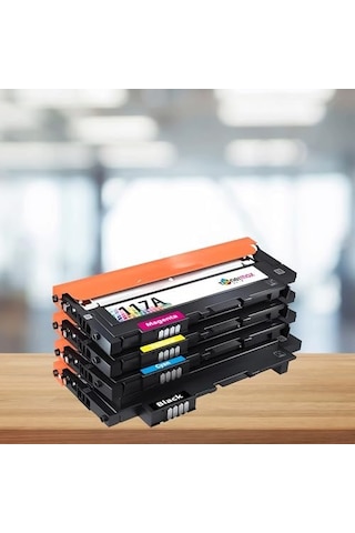 Hp Uyumlu Color Laser Mfp 178nw Muadil Toner Seti Siyah - Mavi - Sarı - Kırmızı