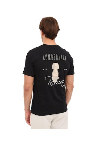 Lumberjack 6m Ml Dex 11ıtl1314 6fx Erkek Siyah T-shirt - 102054941
