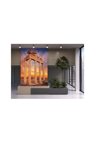 Apollon Tapınağı Side Antalya Poster Duvar Kağıdı Renkli