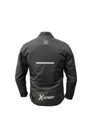 Xspeed Wise Korumalı Motosiklet Montu 50. Yıl Özel Siyah