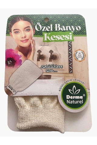 Derma Naturel Özel Banyo Kesesi Ms-07 4 Lü Set