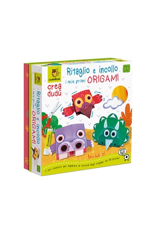 Kes Ve Yapıştır - İlk Origamim Canlı Renkler