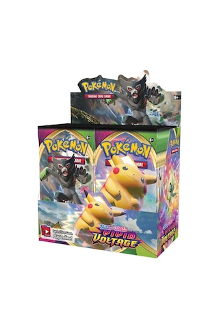 Pokemon Oyun Kartı Tcg Sword&shield Vivid Voltage Booster Pack - 1 Paket 10 Kart