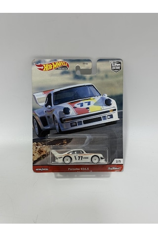 Hot Wheels Premium Car Culture Porsche 934.5 Beyaz