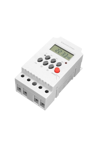 Jms Ac 220 V 25a Dijital Programlanabilir Zamanlayıcı Din Raylı Elektronik Zamanlayıcı