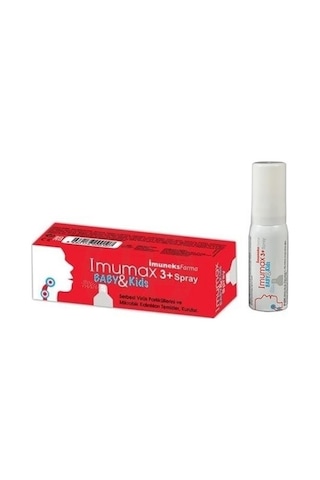 Imumax 3 Yaş Ve Üstü Boğaz Spreyi 20 ML