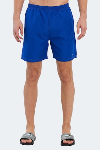 Slazenger Rabı In Erkek Cepli Deniz Şortu Saks Mavi Mayo Saks Mavi