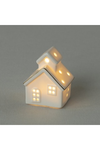 Linens House 6x6 Cm Ledli Dekor Ekru