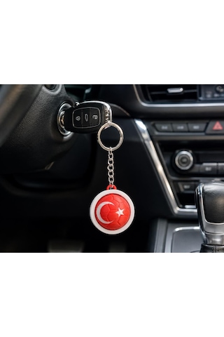 Türk Bayraklı Dönen Spinner Anahtarlık Çevirmeli Stres Çarkı Araba Ev Çanta Aksesuarı Hediyelik 20799814