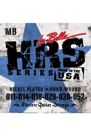 Elektro Gitar Aksesuar Tel Labella Lb-hrs-mb Blues 11-52