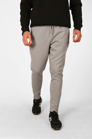 Erkek Jogger Pantolon Fermuarlı Cepli Paçada Gizli Fermuar Detaylı Beli Lastikli Bağcıklı Gri