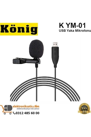König K Ym 01 Usb Yaka Mikrofonu