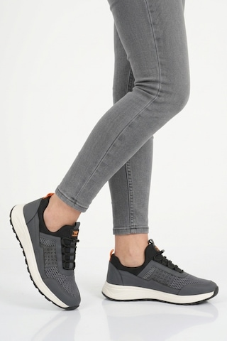 Walkway Motano G Füme Fileli Hafif Esnek Unisex Spor Ayakkabı