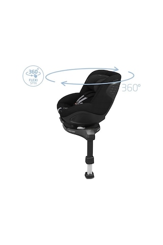 Maxi-cosi Mica 360 Pro I-size Slidetech Kızaklı İsofix'li Dönebilir Yatabilir 0-18 Kg Bebek Oto Koltuğu Authentic Black