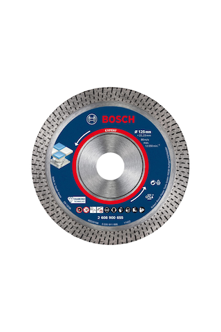 Bosch Expert Hardceramic Elmas Kesme Diski 125 X 22,23 X 1,4 X 10 Mm - 2608900655