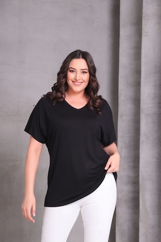 Cepli Basic Bluz Siyah