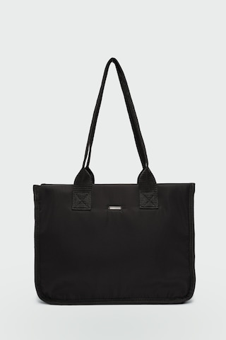 Lora Omuz Çantası Siyah Siyah