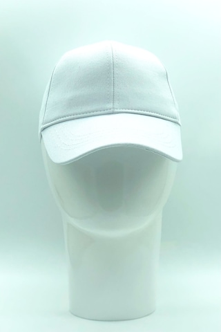 Abarta Unisex Gabardin Kumaş Kep & Şapka Kırık Beyaz