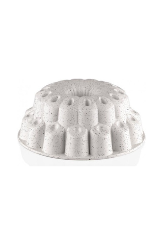 Taç Özlem Döküm Kek Kalıbı Krem Tac-6550