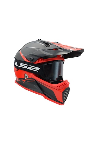 Ls2 Charger Goggles Motokross Gözlük Siyah