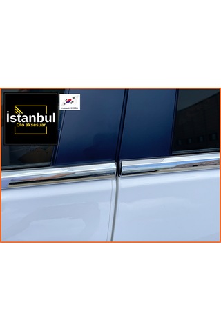 Hyundai Tucson Cam Çıtası Krom Takımı