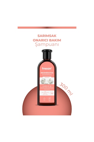 Sarımsak Onarıcı Bakım Şampuanı 300 Ml K.ağacı Özlü Saç Toniği 125 Ml.