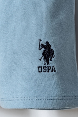 U.s. Polo Assn. Erkek Bebek Mavi Şort Takım Usb2868-c-v2 Mavi