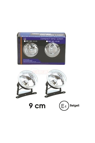 Sis Lambası Beyaz Yuvarlak 12v 9cm Sis Lambası Beyaz Yuvarlak 12v 9cm